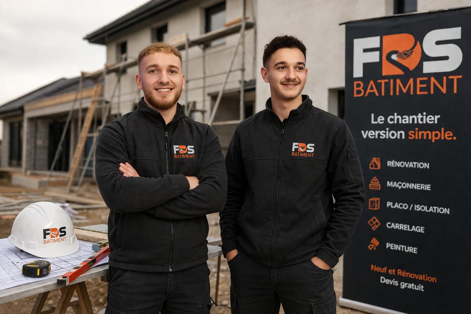 FDS Bâtiment : entreprise de construction et rénovation en Ile-de-France